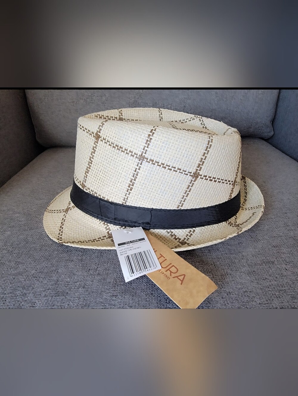 Kultura Filipino Classic Woven Fedora Hat – Unisex (NWT)